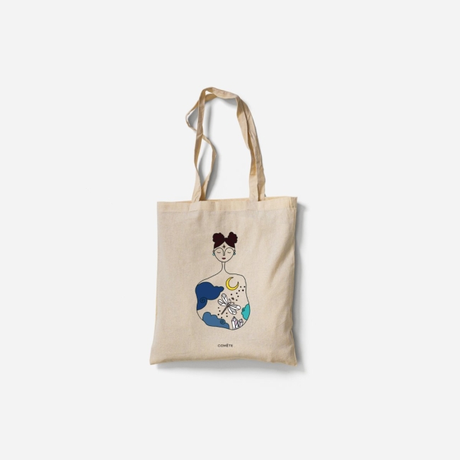 Tote bag "La tisseuse de songe"